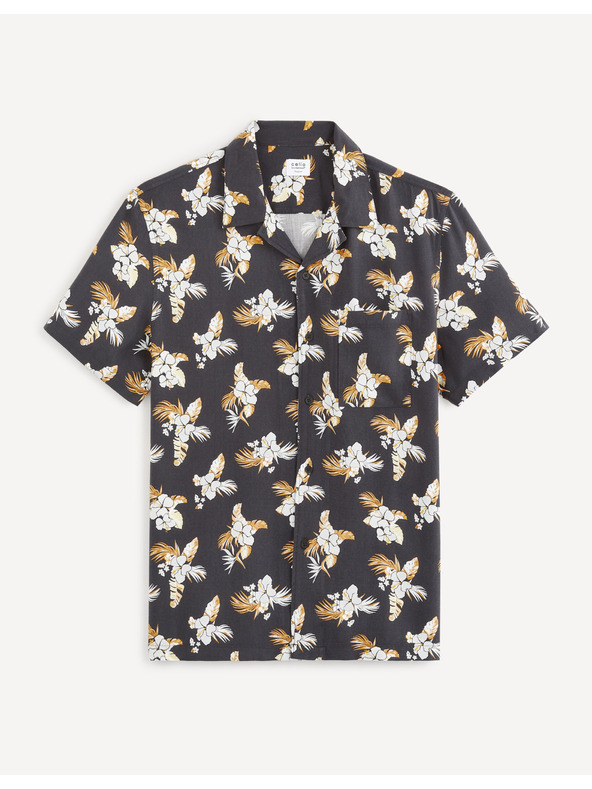 Celio Gemustertes Hemd Bavisca Celio