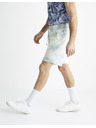 Celio Blaue Batik-Shorts Celio Botache
