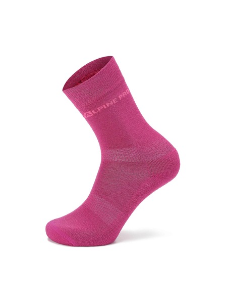 ALPINE PRO Unisex-Socken ALPINE PRO KLAMO rosa