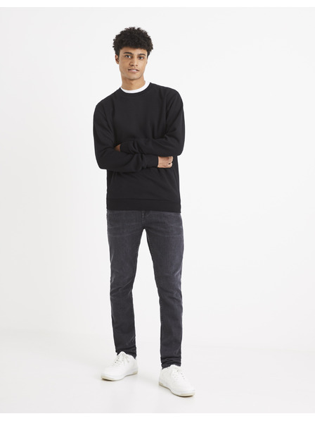 Celio Schwarzes Herren-Sweatshirt Celio