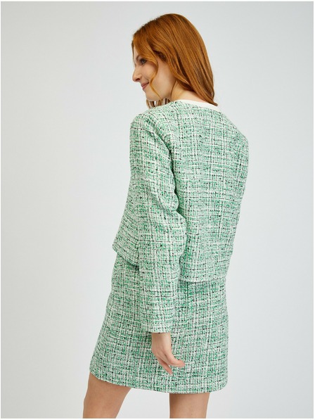 Orsay Grün gemusterter Damenblazer ORSAY