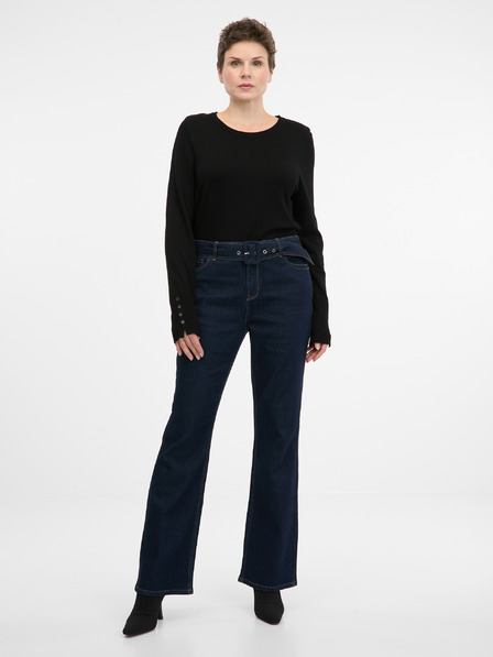 Orsay Schwarzer leichter Damen-Pullover ORSAY