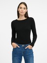 Orsay Schwarzer leichter Damen-Pullover ORSAY