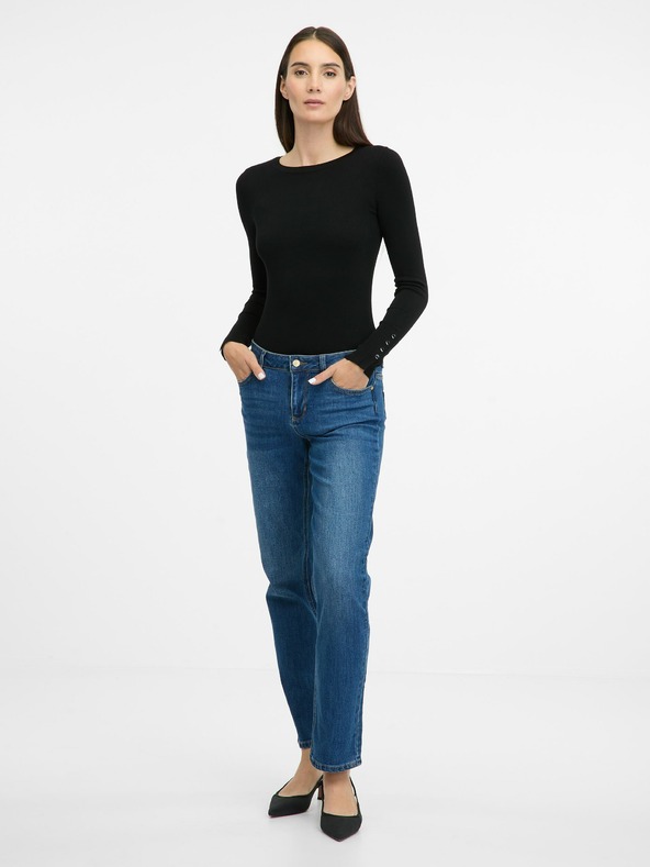 Orsay Schwarzer leichter Damen-Pullover ORSAY