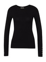 Orsay Schwarzer leichter Damen-Pullover ORSAY