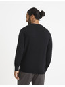 Celio Schwarzer Celio Veviflex-Pullover