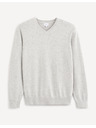 Celio Hellgrauer Pullover Celio Veviflex