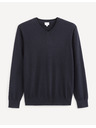 Celio Dunkelblauer Pullover Celio Veviflex