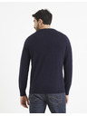 Celio Dunkelblauer Pullover Celio Veviflex