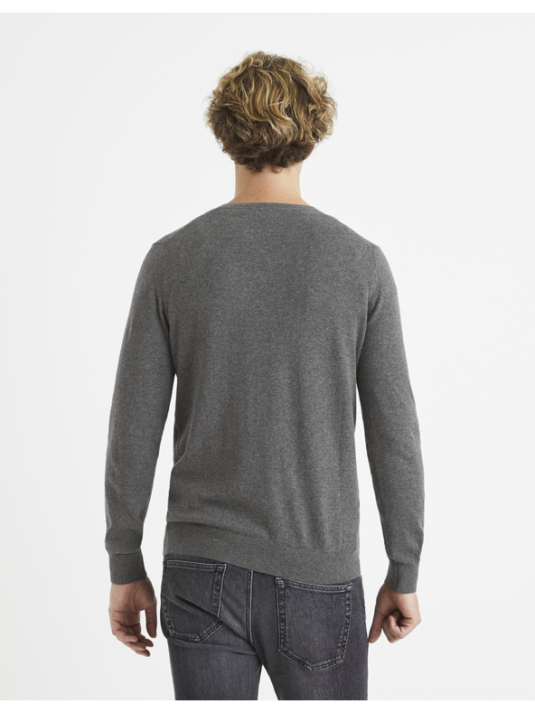 Celio Celio Veviflex Grauer Pullover