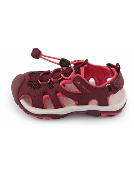 ALPINE PRO ALPINE PRO Lamego burgunderfarbene Mädchen-Sport-Sandalen
