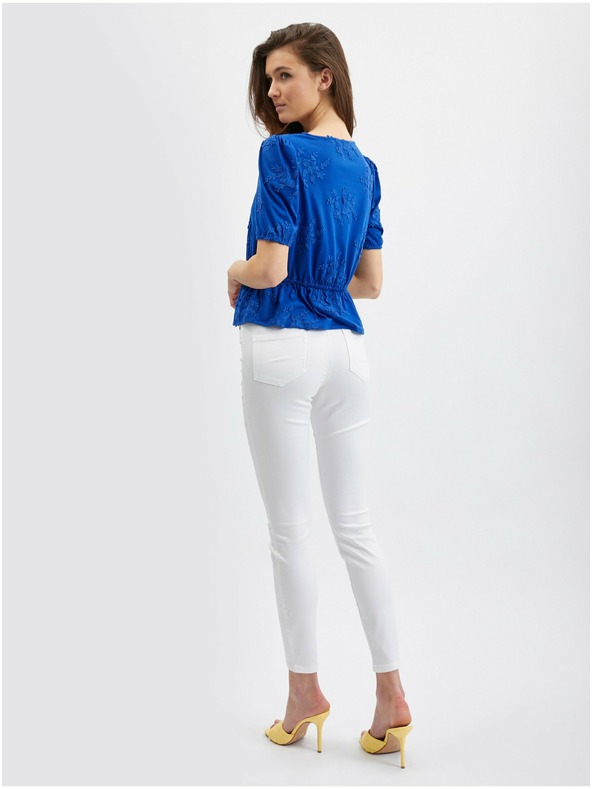 Orsay Blaue Damenbluse ORSAY