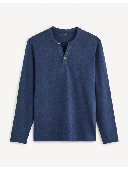 Celio Dunkelblaues Herrenhemd Celio Fegetiml