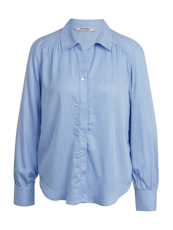 Orsay Hellblaues Damenhemd ORSAY
