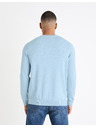 Celio Hellblauer Herren-Basic-Pullover Celio Decoton