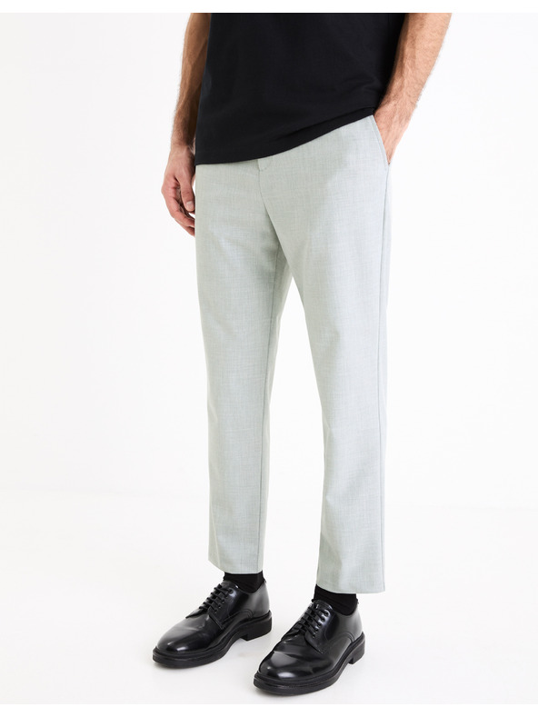 Celio Hellgraue Herren-Cropped-Hose Celio Cosmart
