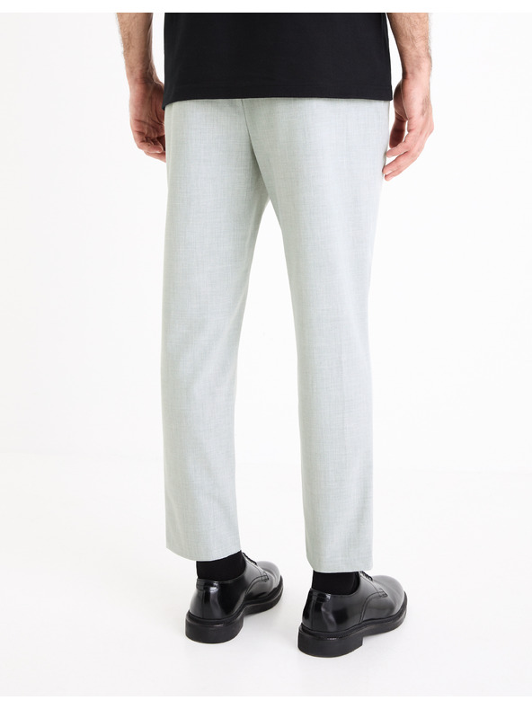 Celio Hellgraue Herren-Cropped-Hose Celio Cosmart