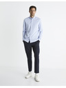 Celio Hellblaues Herrenhemd Celio Bapik