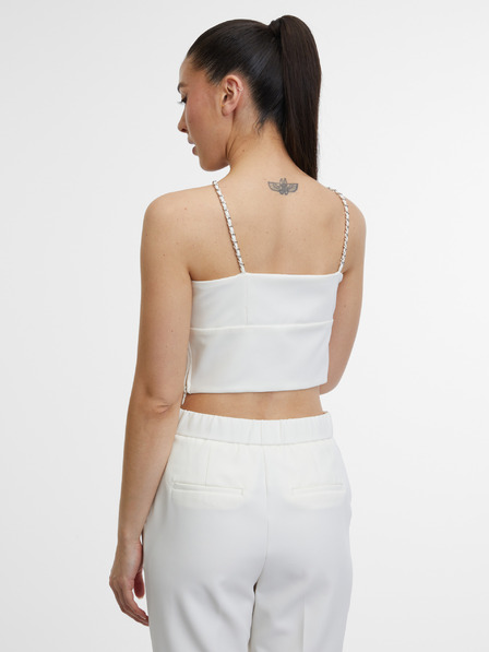 Orsay Cremefarbenes Damen-Top ORSAY