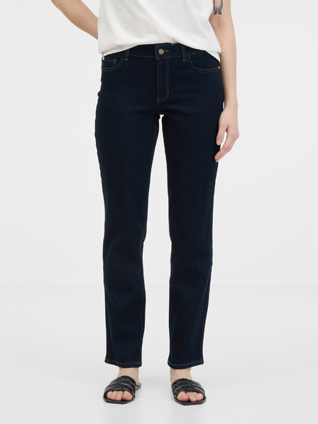 Orsay Dunkelblaue Straight-Jeans Damen ORSAY