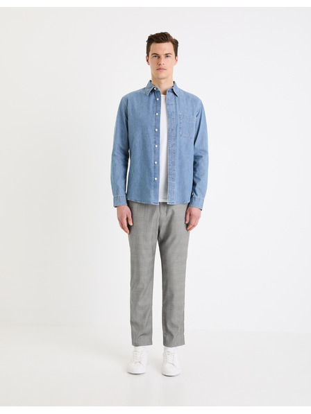 Celio Graue Herrenhose Celio Gocarre