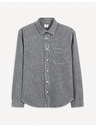 Celio Graues Herren Jeanshemd Celio Gagusti1