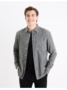 Celio Graues Herren Jeanshemd Celio Gagusti1
