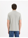 Celio Hellgraues Herren-Poloshirt Basic Celio Gebenoit