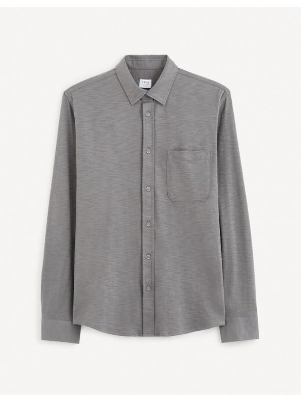 Celio Graues Herrenhemd Celio Gaselle