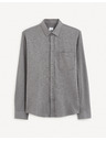 Celio Graues Herrenhemd Celio Gaselle