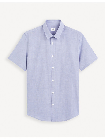 Celio Hellblaues Herrenhemd Celio Fafilemc