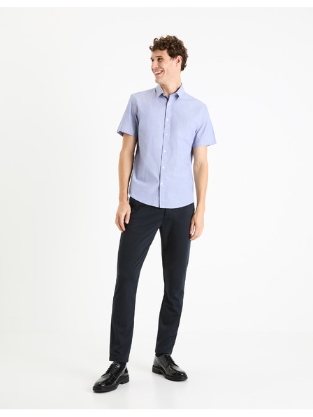 Celio Hellblaues Herrenhemd Celio Fafilemc