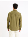 Celio Khaki Herrenhemd Celio Gagusti2