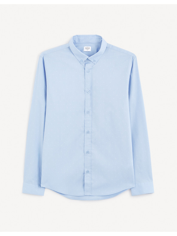 Celio Hellblaues Herrenhemd Celio Gaop