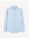 Celio Hellblaues Herrenhemd Celio Gaop