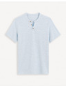 Celio Hellblaues Herrenhemd Celio henley Cegeti