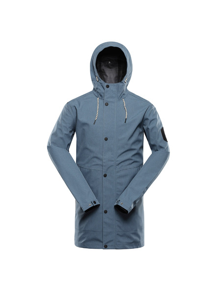 ALPINE PRO Blauer wasserdichter Herrenmantel ALPINE PRO PERFET
