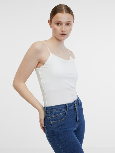 Orsay Weißes Damen Tank-Top ORSAY