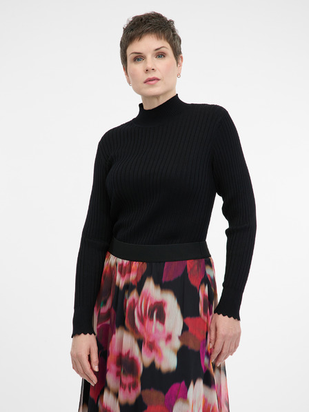 Orsay Schwarzer leichter Damen-Pullover ORSAY