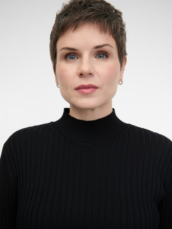 Orsay Schwarzer leichter Damen-Pullover ORSAY