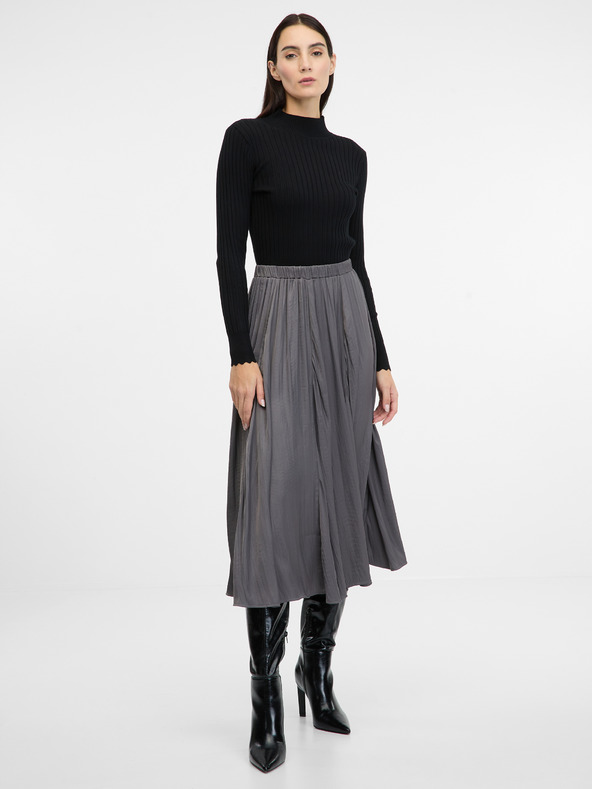 Orsay Schwarzer leichter Damen-Pullover ORSAY