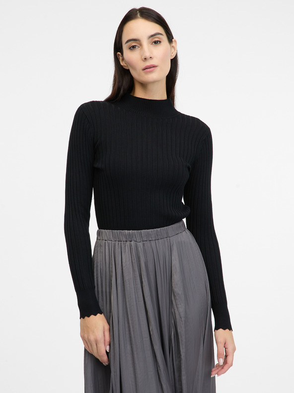 Orsay Schwarzer leichter Damen-Pullover ORSAY