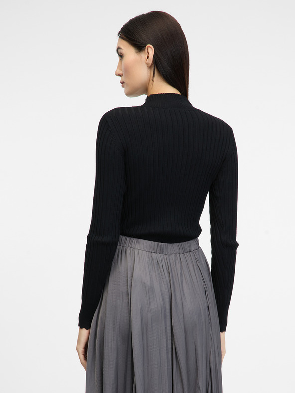 Orsay Schwarzer leichter Damen-Pullover ORSAY