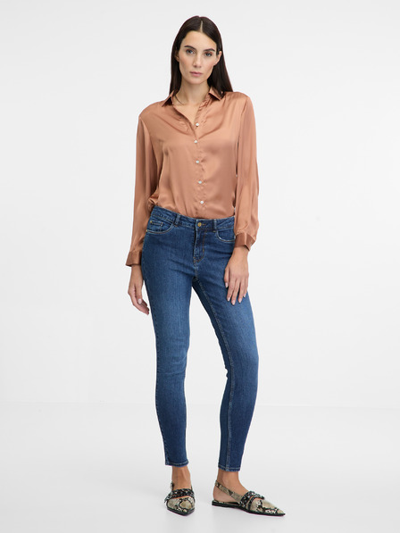 Orsay Dunkelblaue Jeggins Jeans Damen ORSAY