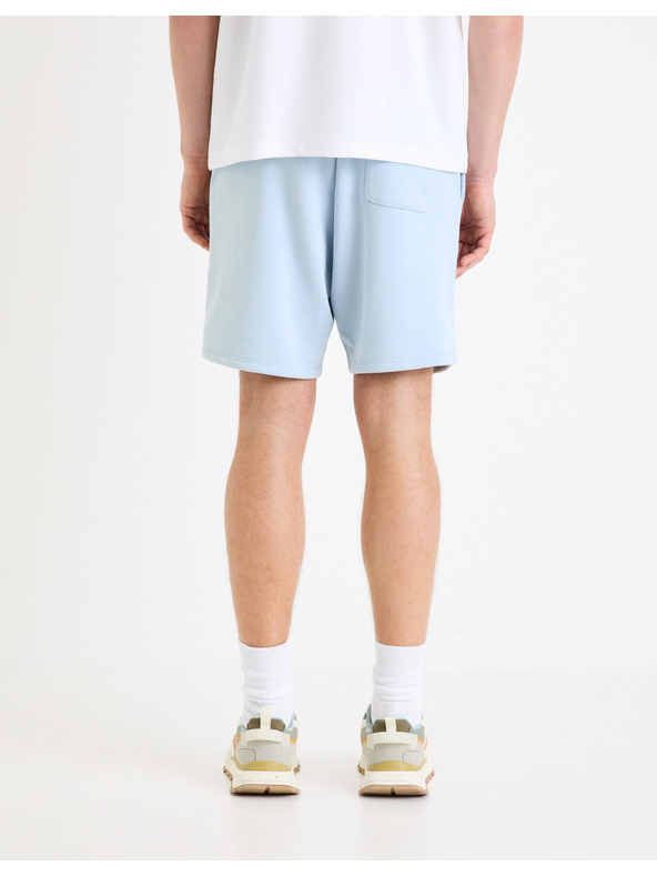 Celio Hellblaue Herren Sweat Shorts Celio Toshort