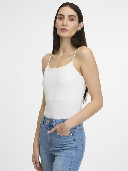 Orsay Set aus zwei Damen-Tank-Tops in Schwarz und Weiß ORSAY