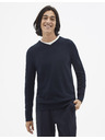 Celio Dunkelblauer Basic-Pullover Celio Sebase