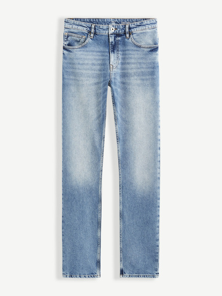 Celio Blaue Jeans mit gerader Passform Celio Vobel15