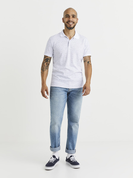 Celio Blaue Jeans mit gerader Passform Celio Vobel15