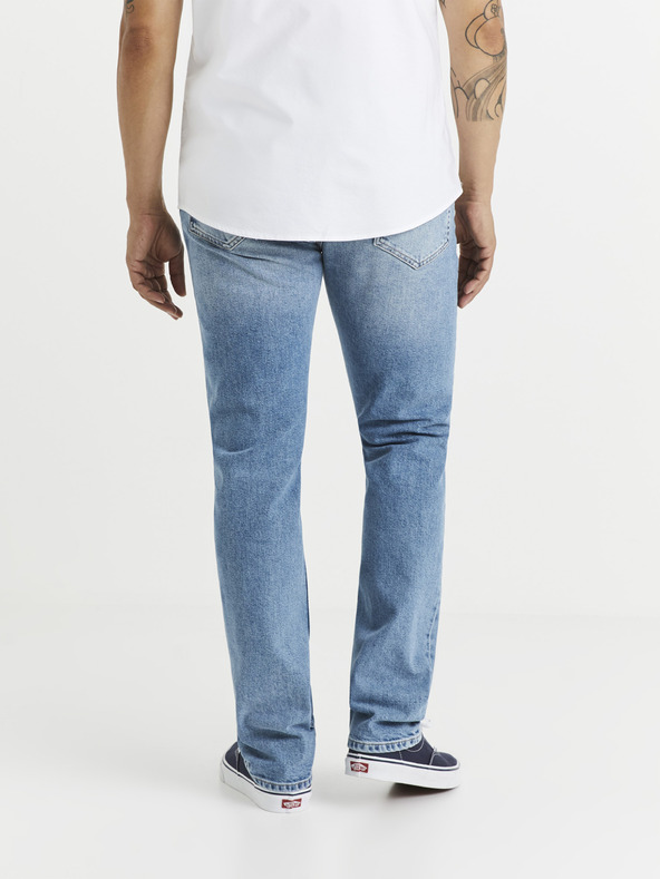 Celio Blaue Jeans mit gerader Passform Celio Vobel15